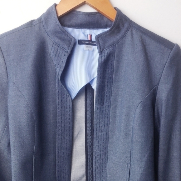 NEW! TOMMY HILFIGER Open Blazer Jacket 0. - Picture 4 of 8